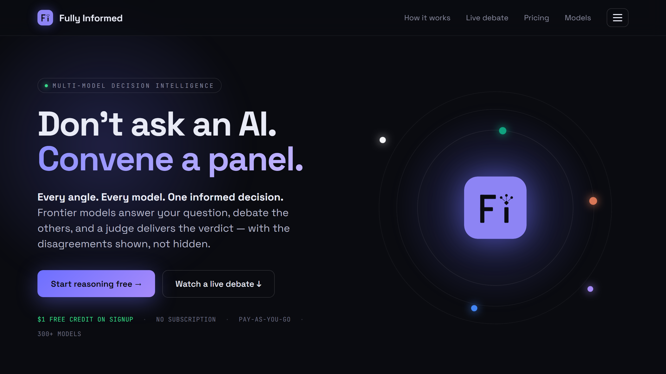 Fully Informed homepage